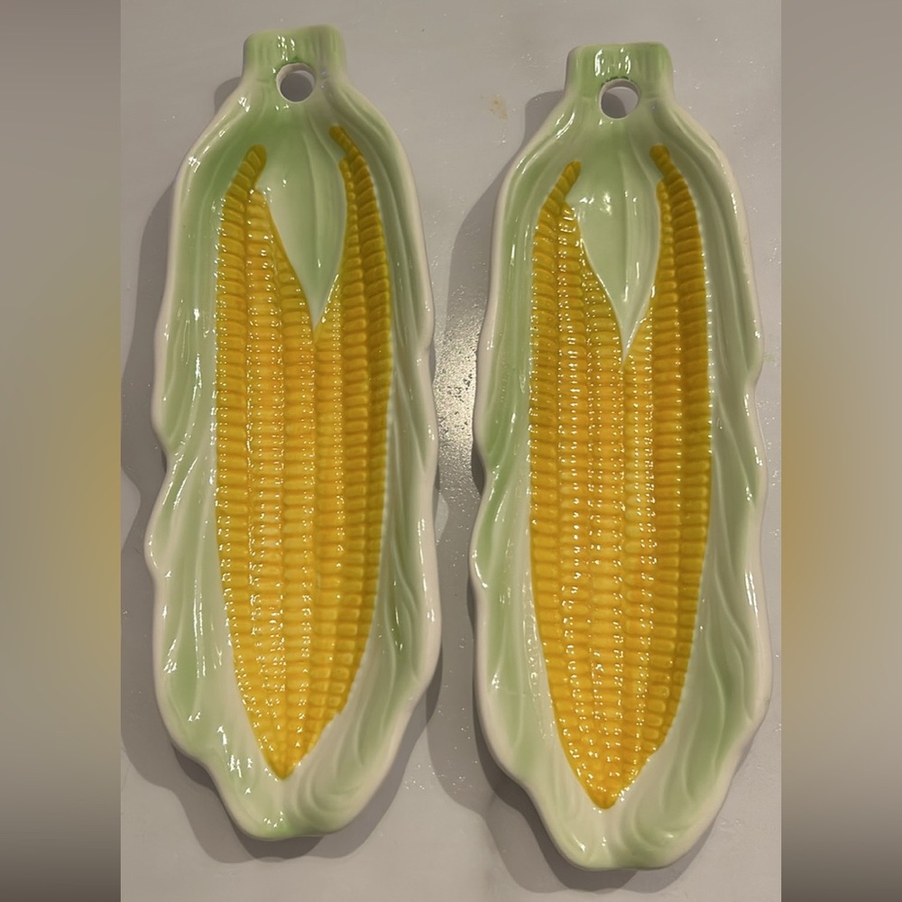 Corn on the cob plates Made in Japan